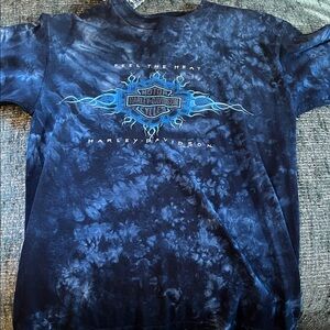 Vintage Tie Dye Harley Shirt